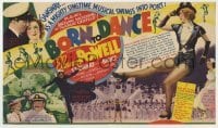 4a037 BORN TO DANCE herald '36 great different images of sexy Eleanor Powell & James Stewart!