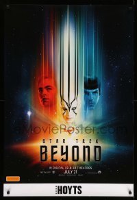 4b016 STAR TREK BEYOND teaser Aust 1sh '16 incredible, completely different sci-fi art!