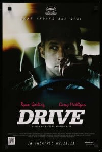 4b303 DRIVE advance Belgian '11 cool image of Ryan Gosling in car, directed by Nicolas Winding Refn