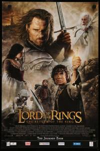 4b314 LORD OF THE RINGS: THE RETURN OF THE KING Belgian '03 Jackson, cast montage!