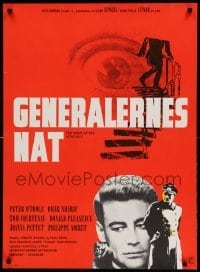 4b366 NIGHT OF THE GENERALS Danish '68 WWII officer Peter O'Toole in a manhunt across Europe!