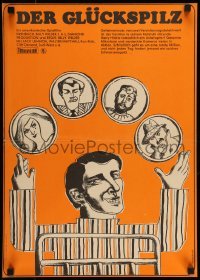 4b107 FORTUNE COOKIE East German 16x23 '72 Jack Lemmon, Walter Matthau, Billy Wilder, different!