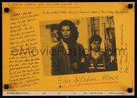 4b123 ENCOUNTER East German 11x16 '87 image of Sophia Loren & her blind son Edoardo Ponti!