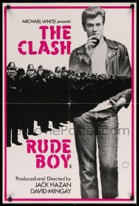 4b139 RUDE BOY English double crown '80 completely different image with Ray Gange & police!