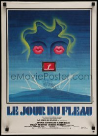 4b945 DAY OF THE LOCUST French 16x22 '75 John Schlesinger directed, Ferracci artwork!