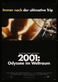 4b052 2001: A SPACE ODYSSEY German R00 Stanley Kubrick, star child & art of space wheel!