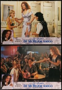 4b458 MY BEST FRIEND'S WEDDING 4 Spanishs '97 Julia Roberts, Cameron Diaz, Dermot Mulroney!