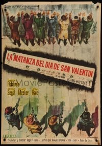 4b436 ST. VALENTINE'S DAY MASSACRE Spanish '68 most shocking event of America's lawless era!