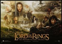 4b079 LORD OF THE RINGS TRILOGY Swiss '03 Peter Jackson, Tolkein, cool montage image!