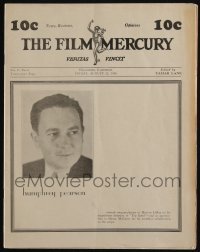 4d365 FILM MERCURY exhibitor magazine August 22, 1930 filled w/great movie information, Thelma Todd