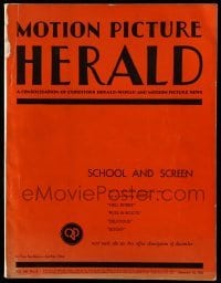 4d384 MOTION PICTURE HERALD exhibitor magazine January 16, 1932 with Paramount 1932 28-page insert!