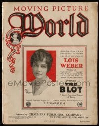 4d402 MOVING PICTURE WORLD exhibitor magazine August 20, 1921 Way Down East, Lois Weber, Normand