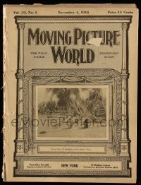 4d408 MOVING PICTURE WORLD exhibitor magazine November 4, 1916 Essanay-Chaplin Revue of 1916+more!