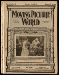 4d409 MOVING PICTURE WORLD exhibitor magazine Oct 14, 1916 Civilization, Mary Pickford, Play Ball!