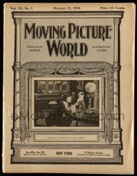 4d411 MOVING PICTURE WORLD exhibitor magazine October 21, 1916 Charlie Chaplin, Theda Bara & more!