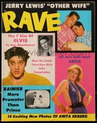 4d857 RAVE magazine June 1957 Elvis Presley's sins, Jerry Lewis' other wife, sexy Anita Ekberg!