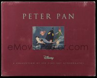 4d174 PETER PAN art portfolio '90s contains 6 fine art lithographs in full color!