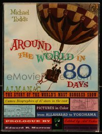 4d578 AROUND THE WORLD IN 80 DAYS softcover souvenir program book '58 world's most honored show!