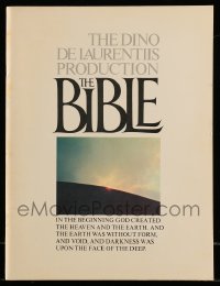 4d588 BIBLE souvenir program book '67 John Huston as Noah, Boyd as Nimrod, Ava Gardner as Sarah!