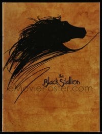 4d590 BLACK STALLION souvenir program book '79 Kelly Reno, Teri Garr, great horse artwork!