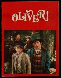 4d673 OLIVER souvenir program book '69 Charles Dickens, Mark Lester, Shani Wallis, Carol Reed!