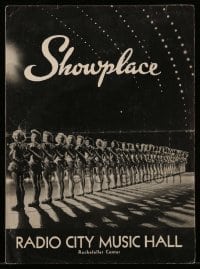 4d313 RADIO CITY MUSIC HALL program June 5, 1947 cover image of the legendary Rockettes!