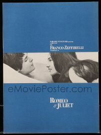 4d340 ROMEO & JULIET trade ad '69 Zeffirelli's version of William Shakespeare's play, different!