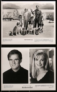 4d895 BEETHOVEN'S 2ND presskit w/ 27 stills '93 Charles Grodin, Newton family is going to the dogs