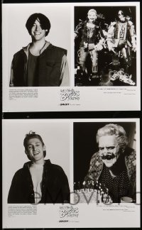 4d897 BILL & TED'S BOGUS JOURNEY presskit w/ 8 stills '91 Keanu Reeves, Alex Winter, George Carlin