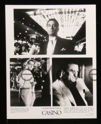 4d902 CASINO presskit w/ 9 stills '95 Martin Scorsese, Robert De Niro & Sharon Stone, Joe Pesci