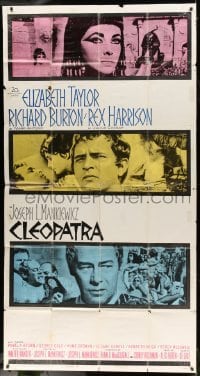 4f651 CLEOPATRA 3sh '63 Elizabeth Taylor, Richard Burton, Rex Harrison, different image!