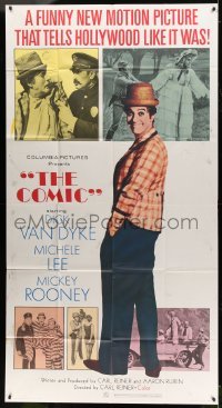 4f655 COMIC int'l 3sh '69 Dick Van Dyke as Buster Keaton, a movie that tells Hollywood like it was!