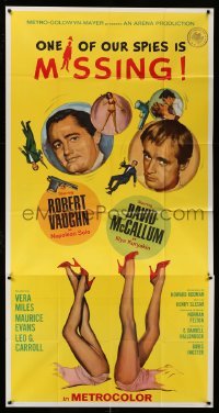 4f846 ONE OF OUR SPIES IS MISSING int'l 3sh '66 Robert Vaughn, David McCallum, The Man from UNCLE!