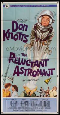 4f864 RELUCTANT ASTRONAUT 3sh '67 wacky Don Knotts in the maddest mixup in space history!