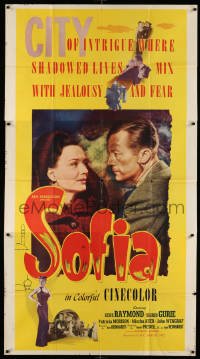 4f907 SOFIA 3sh '48 Gene Raymond loves Sigrid Gurie in Bulgaria, where the gallows are high!