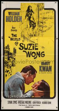 4f992 WORLD OF SUZIE WONG 3sh '60 William Holden was the first man that Nancy Kwan ever loved!