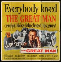 4f293 GREAT MAN 6sh '57 Jose Ferrer exposes a great fake, with help from Julie London!