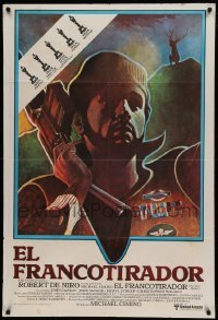 4f408 DEER HUNTER Argentinean '79 Michael Cimino, Robert De Niro, great different Tom Jung art!