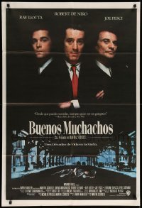 4f439 GOODFELLAS Argentinean '90 Robert De Niro, Joe Pesci, Ray Liotta, Martin Scorsese classic!