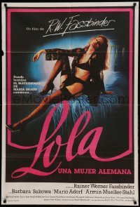 4f472 LOLA Argentinean '83 directed by Rainer Werner Fassbinder, sexy Barbara Sukowa in lingerie!