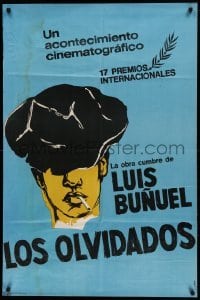 4f474 LOS OLVIDADOS Argentinean R60s Luis Bunuel, lawless Mexican children, different art!
