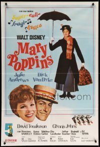 4f483 MARY POPPINS Argentinean R70s Julie Andrews & Dick Van Dyke in Walt Disney's musical classic