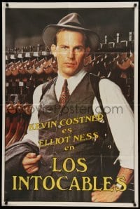 4f551 UNTOUCHABLES teaser Argentinean '87 portrait of Kevin Costner as Eliot Ness, Brian De Palma