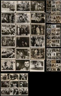 4h316 LOT OF 81 8x10 STILLS '40s-50s great scenes from a variety of different movies!