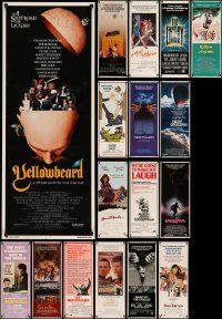 4h500 LOT OF 19 UNFOLDED 1980S INSERTS '80s great images from a variety of movies!