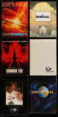 4h171 LOT OF 6 PRESSKITS '94 - '01 containing a total of 48 8x10 stills in all!