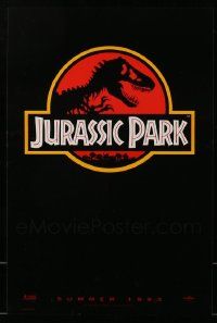 4h543 LOT OF 14 UNFOLDED JURASSIC PARK MINI POSTERS '93 Steven Spielberg, great dinosaur art!
