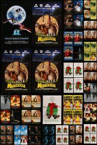 4h531 LOT OF 101 UNFOLDED MINI POSTERS '00s great images from a variety of different movies!