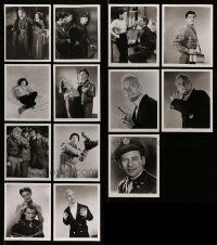 4h373 LOT OF 13 THING REPRO 8X10 STILLS '80s great close portraits of all the top stars!