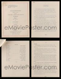 4h294 LOT OF 3 GRADUATE PRESSKIT BROCHURES '68 production notes on the Mike Nichols classic!